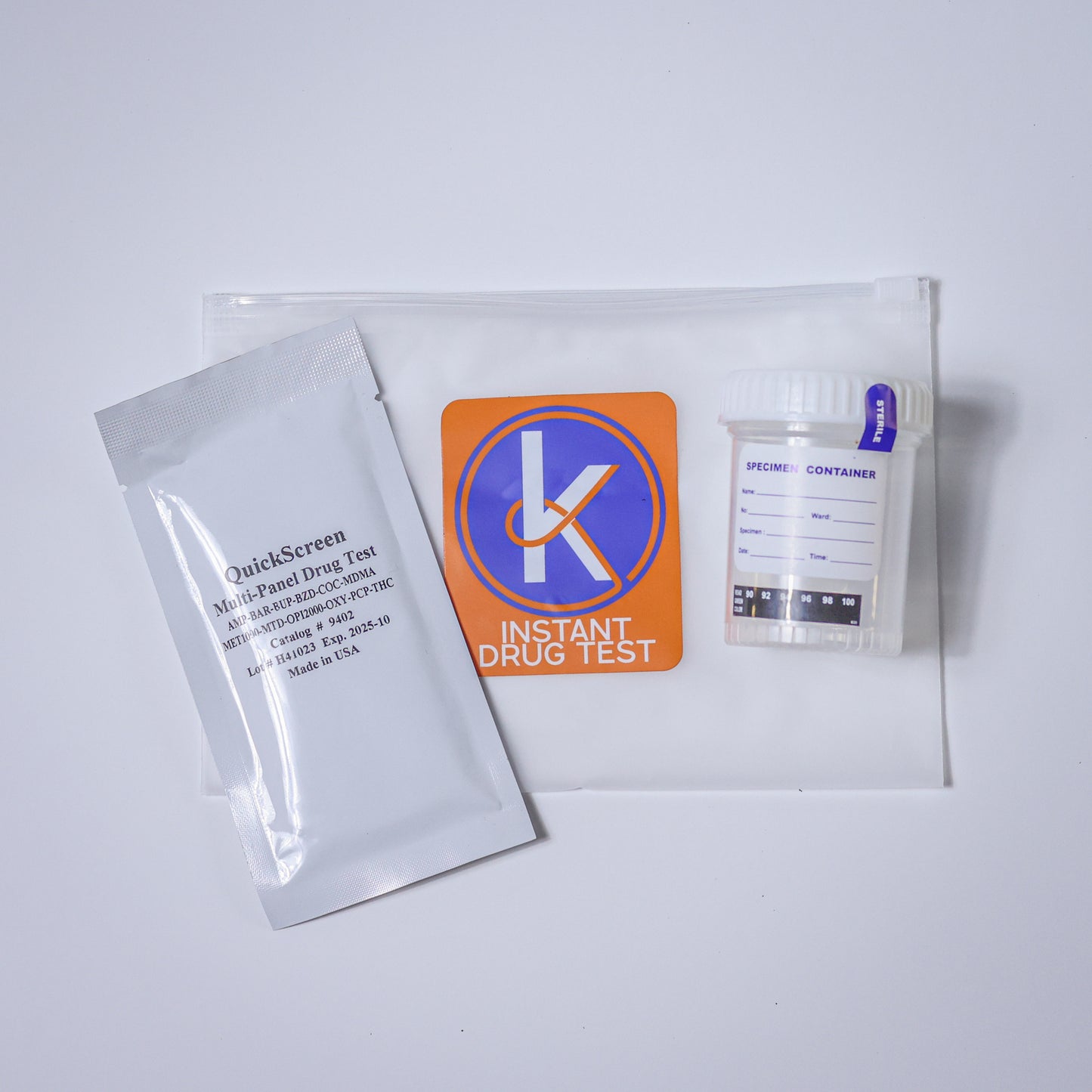 Individual Instant 12-Panel Drug Test
